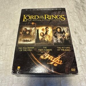 The Lord of the Rings Trilogy DVD Box Set - LOTR Fantasy Movie collection